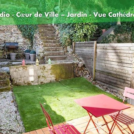 Oo Le Jardin Oo Paisible Studio Equipe Et Bien Place Кемпер Екстер'єр фото